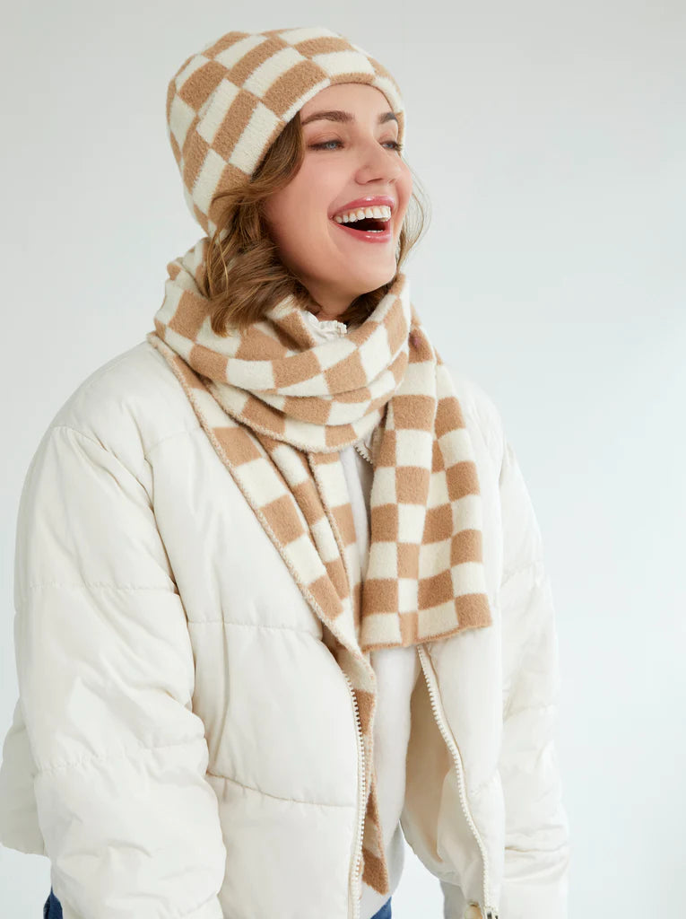 Tanner Scarf - Tan