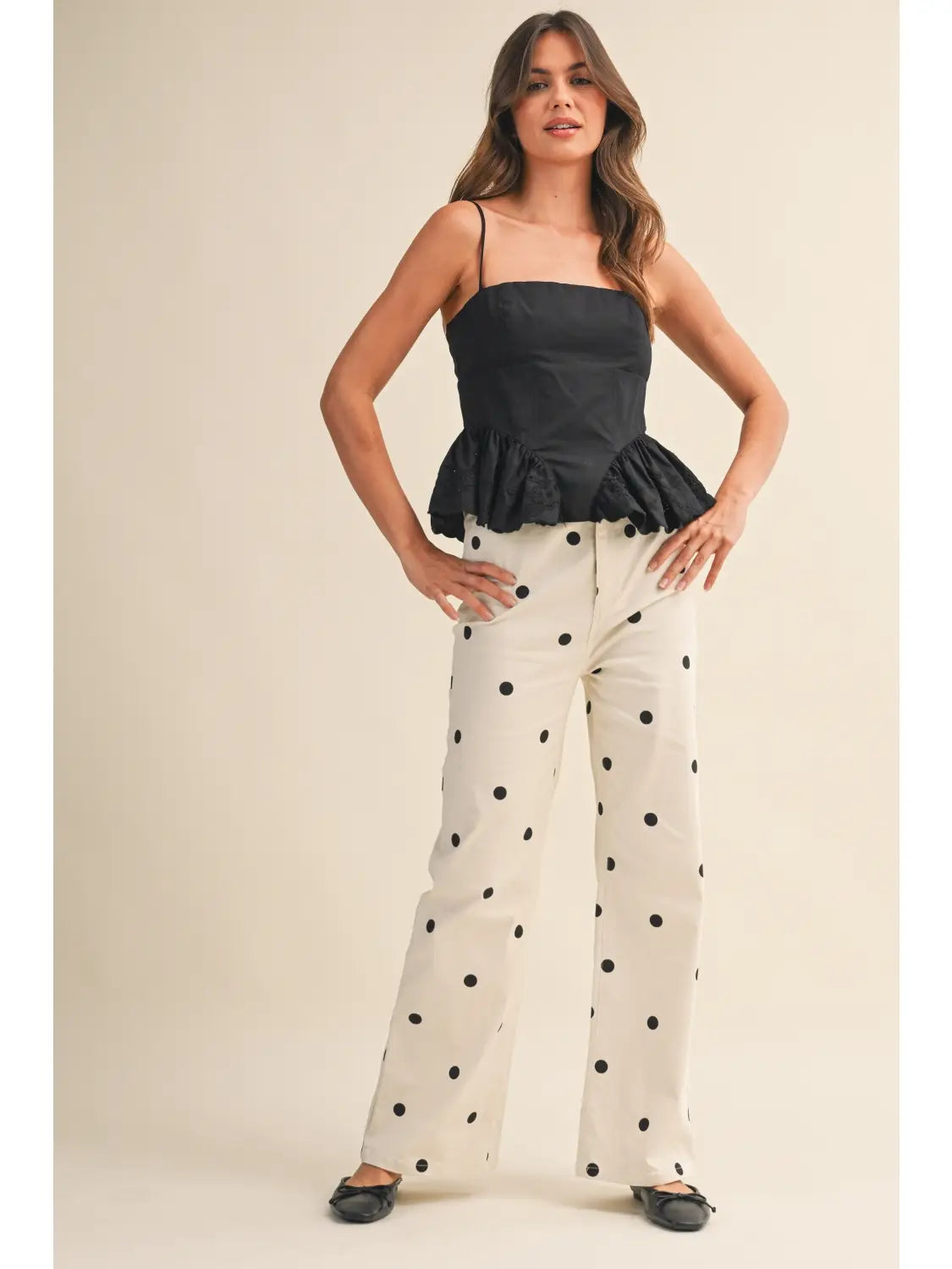 Nina Peplum Top