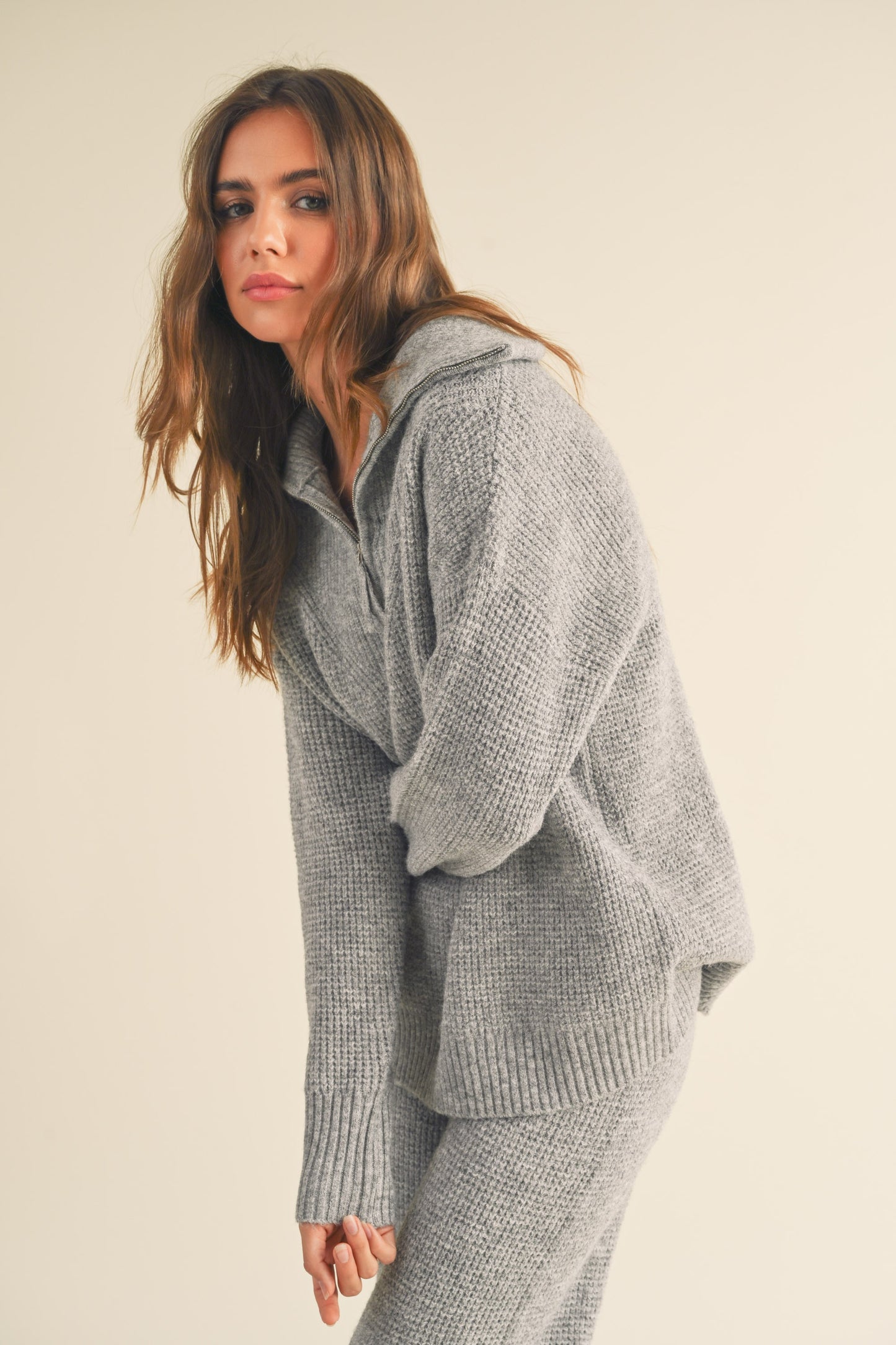 Warm Wishes Half Zip Sweater