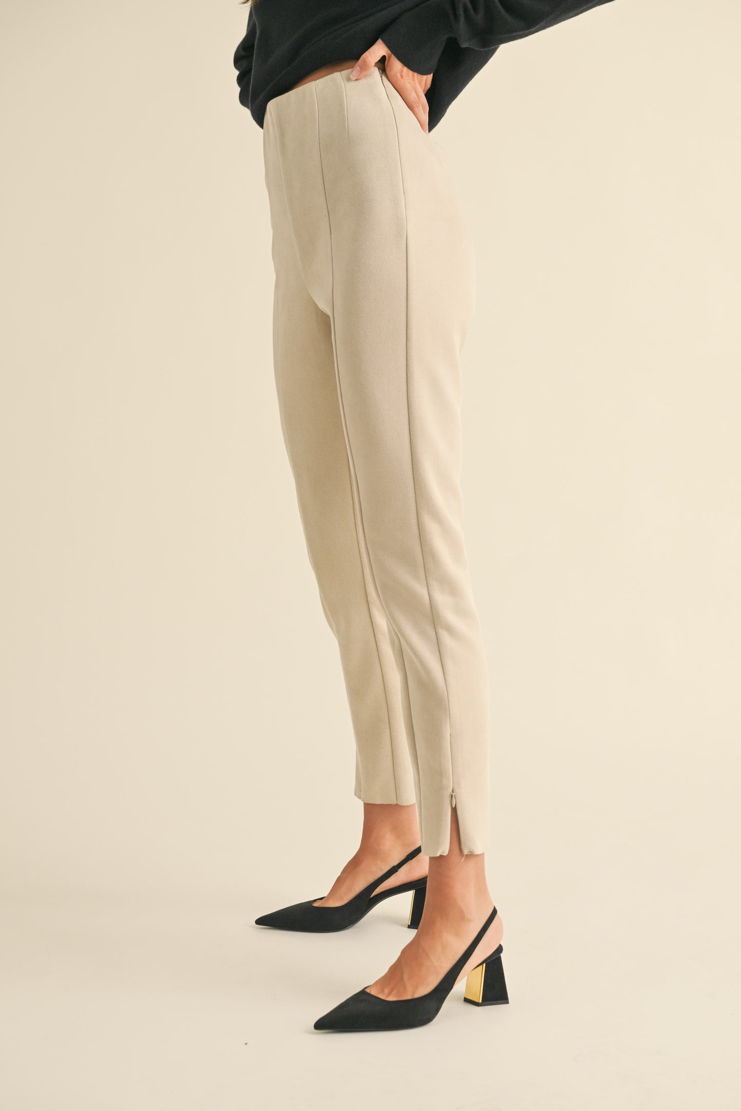 Jessa Suede Pant