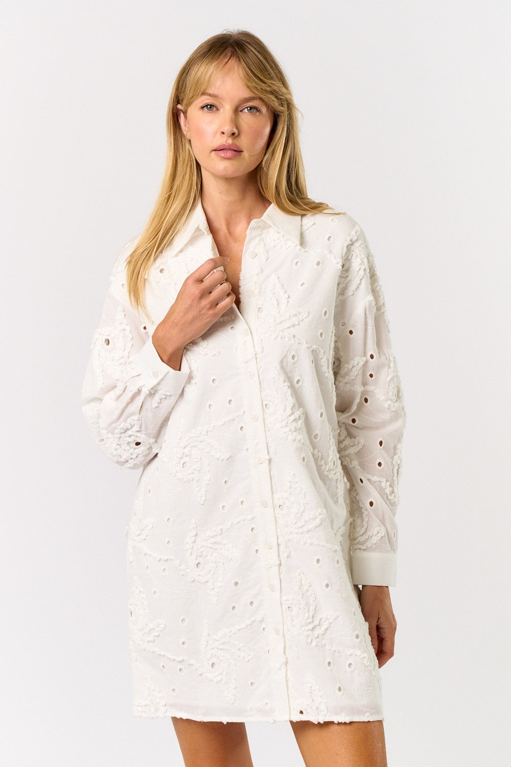 Paisley Shirt Dress