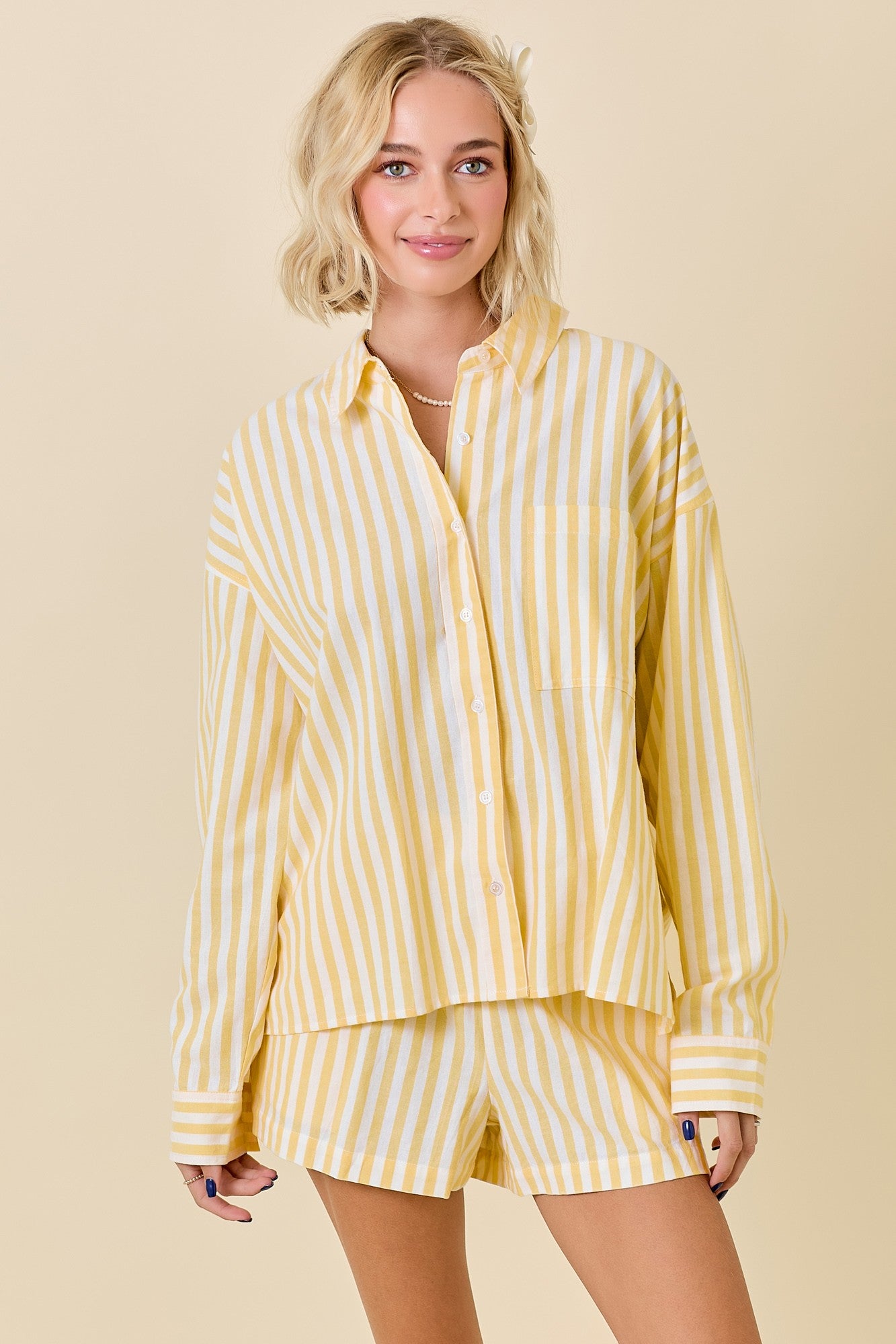 Limoncello Button Down