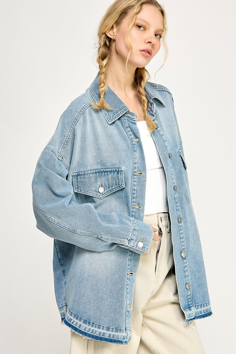 Anniston Denim Shirt Jacket