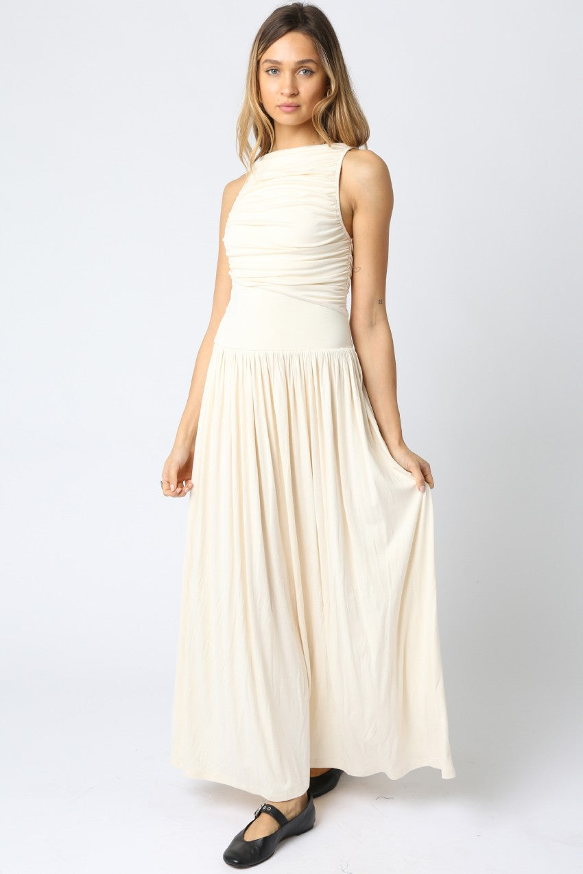 Leni Maxi Dress - Cream