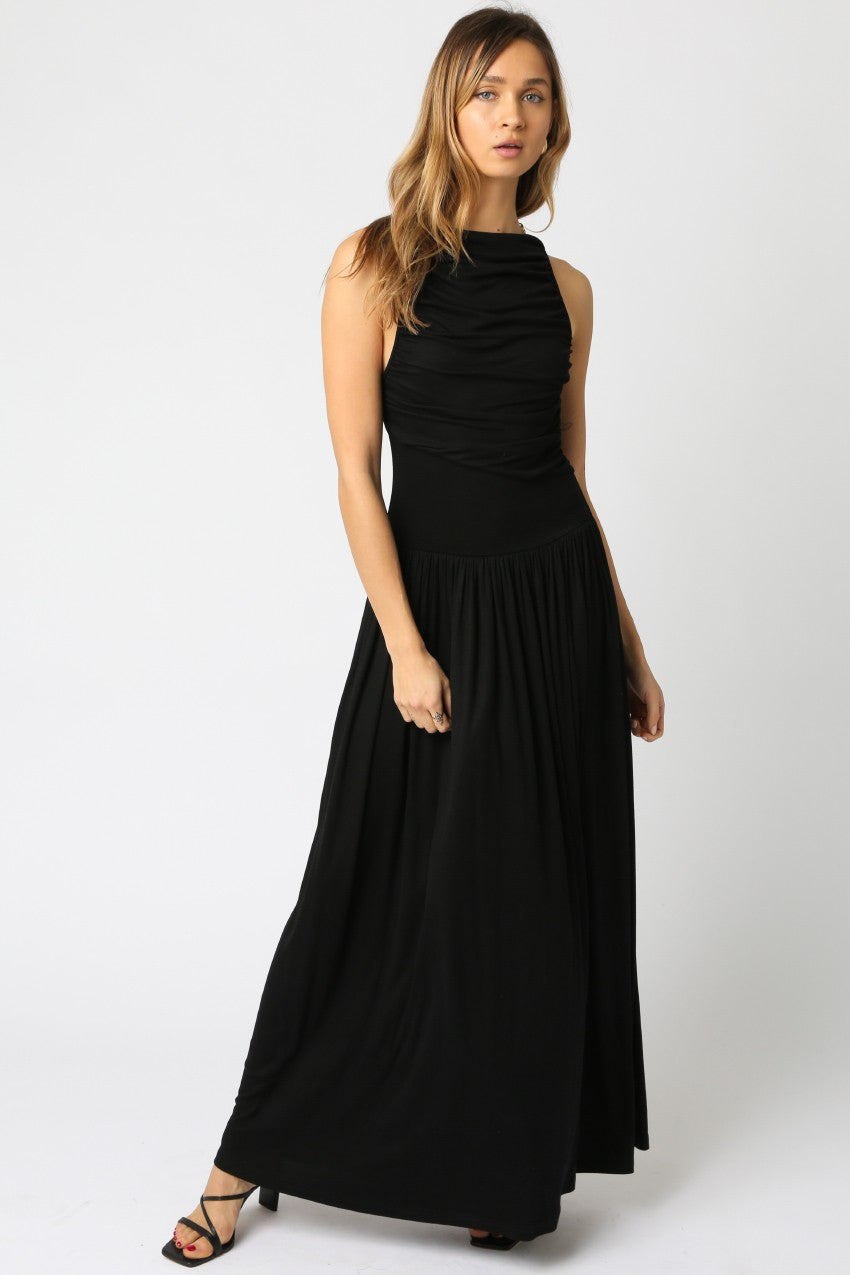 Leni Maxi Dress -Black