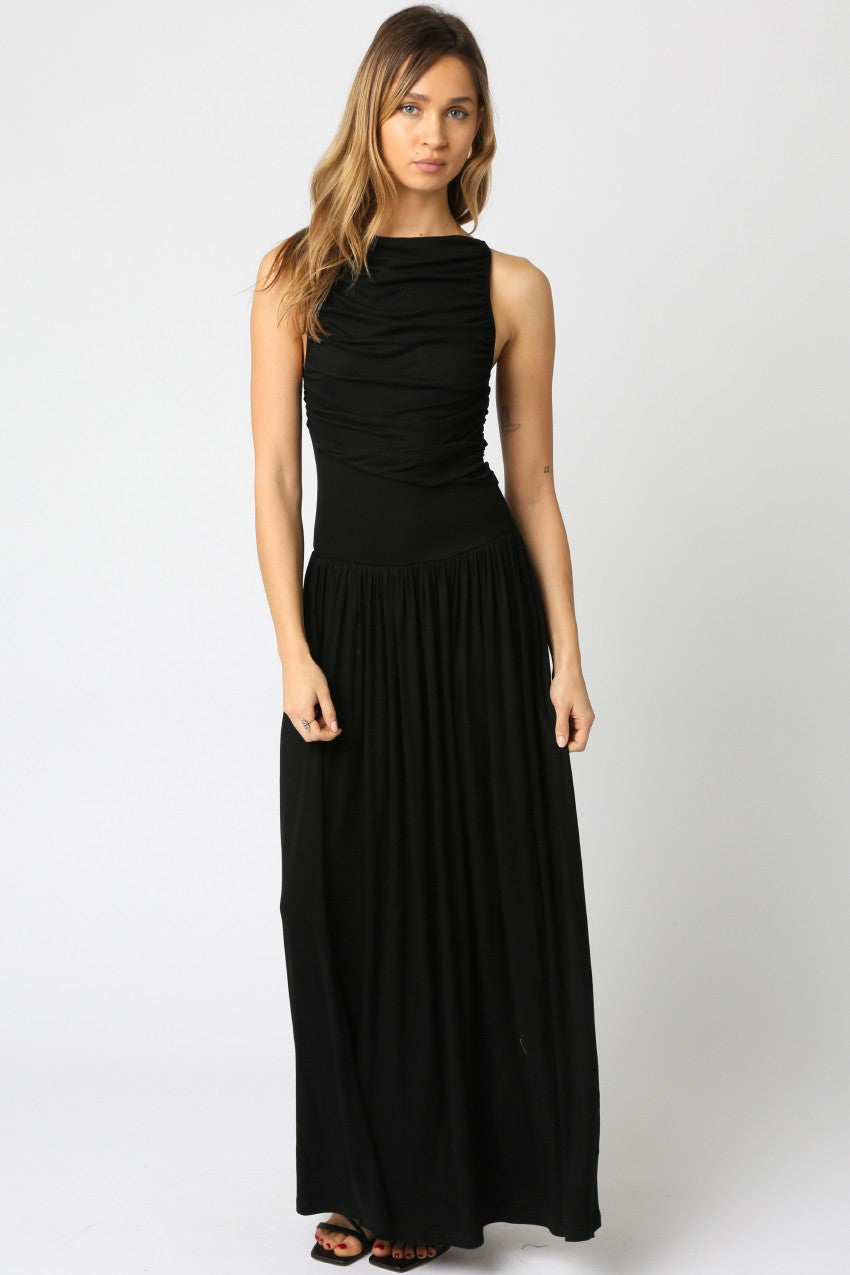 Leni Maxi Dress -Black
