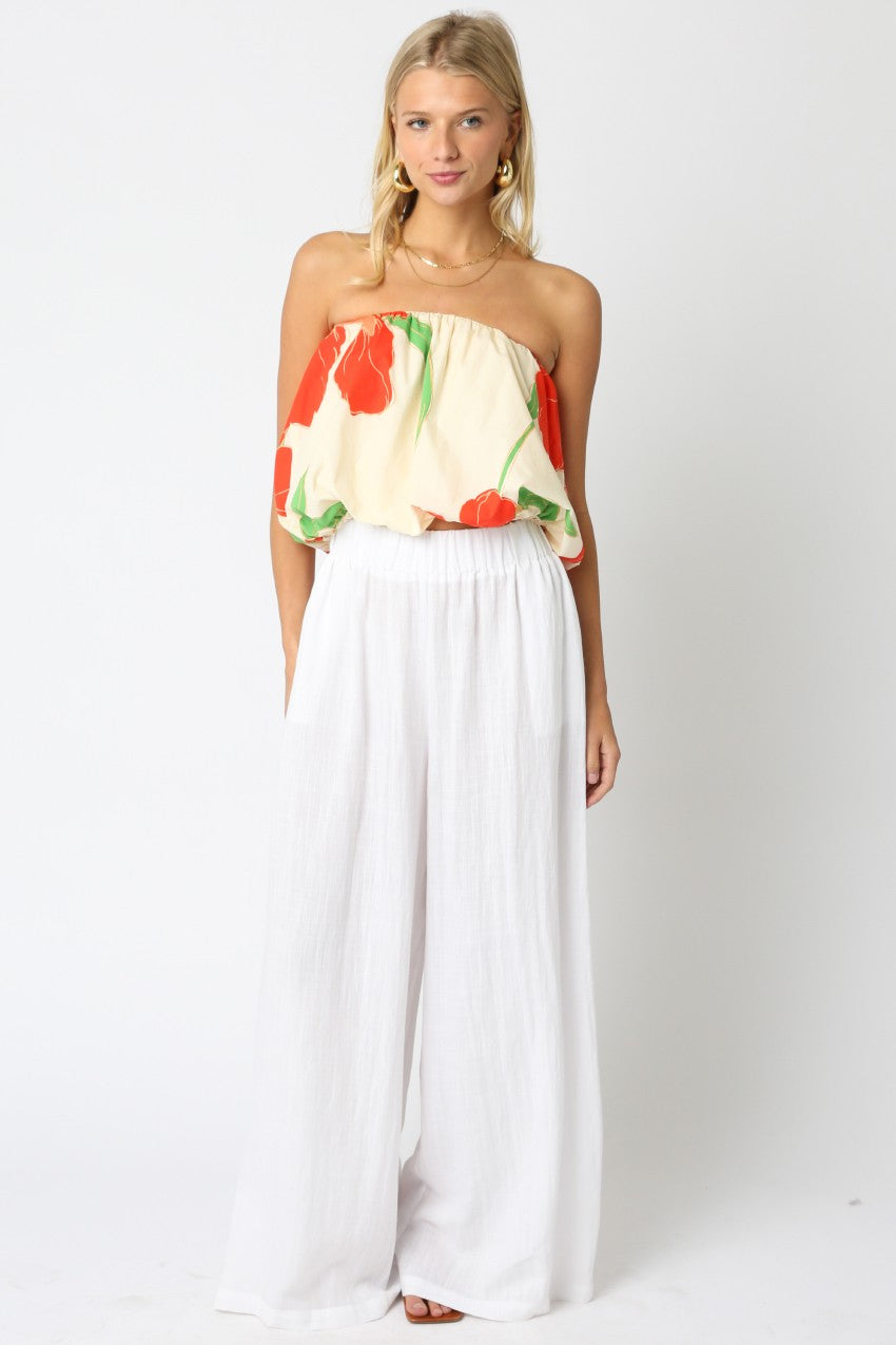 Elisha Floral Bubble Top