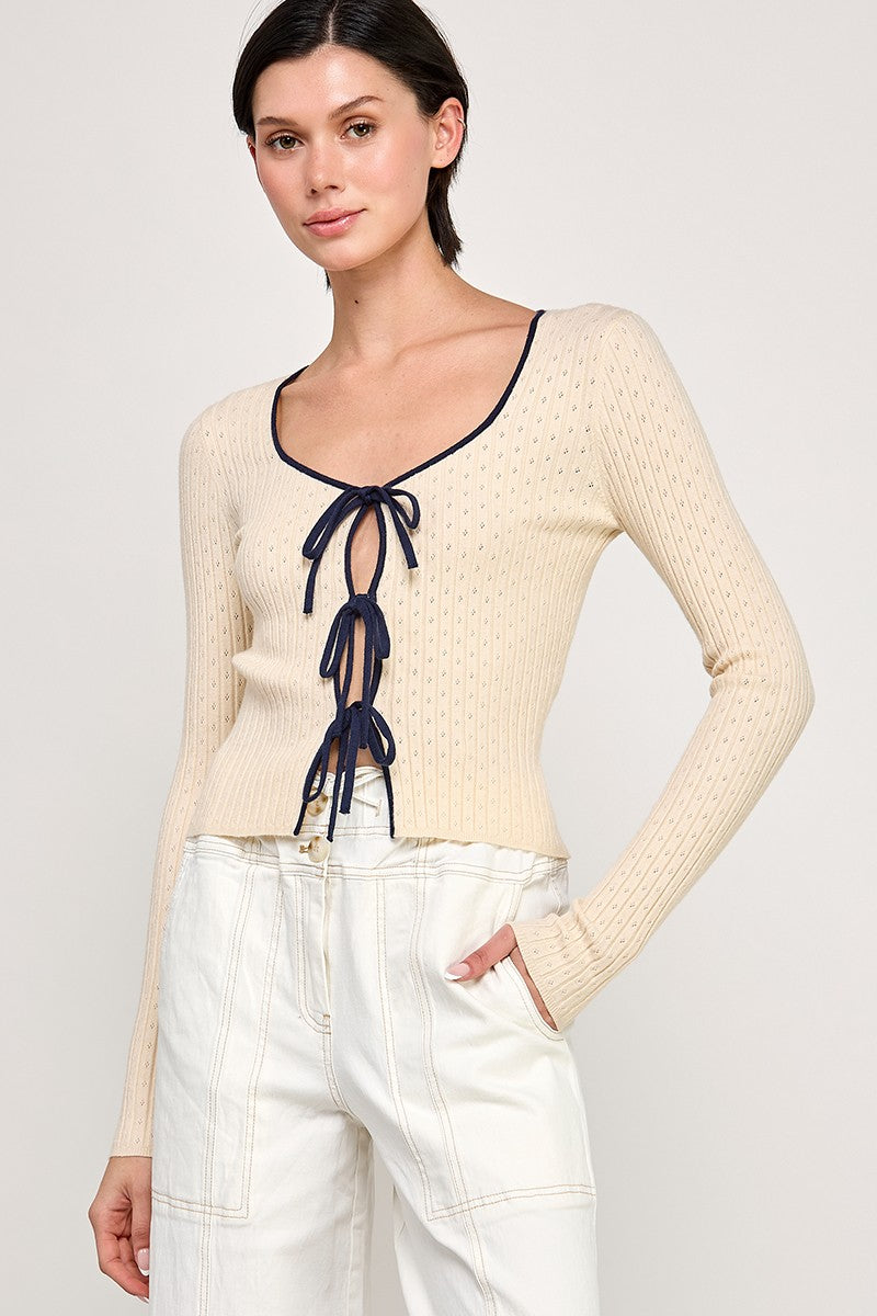 Freya Cardi Top
