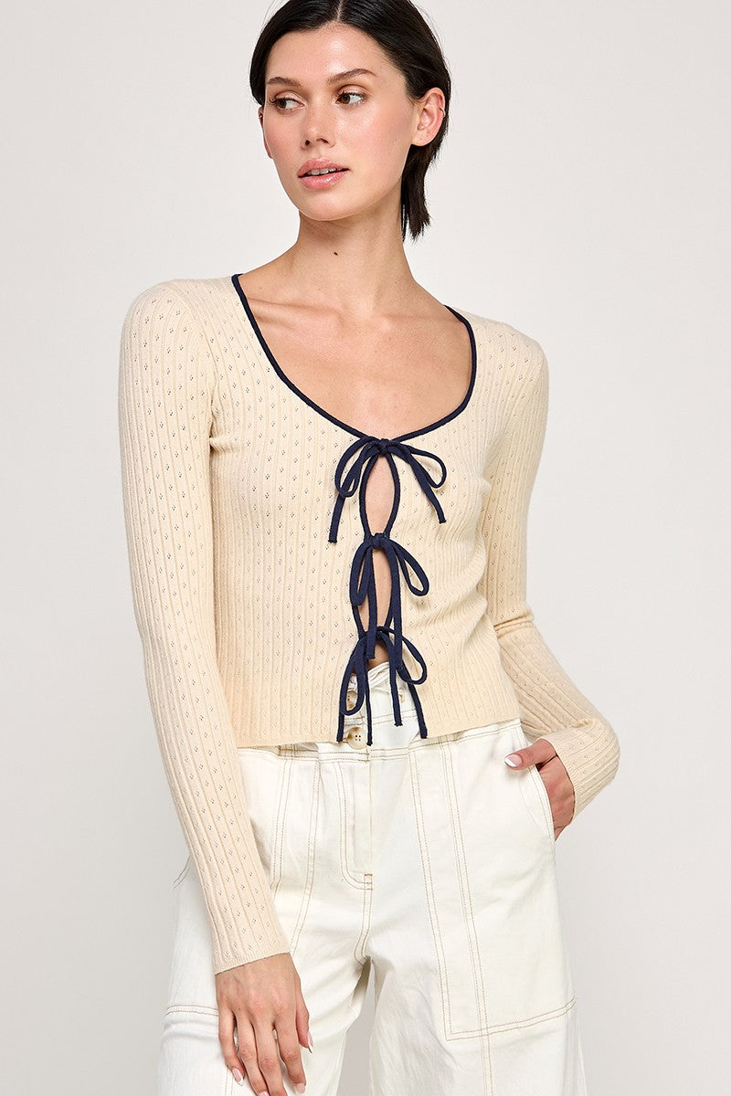 Freya Cardi Top