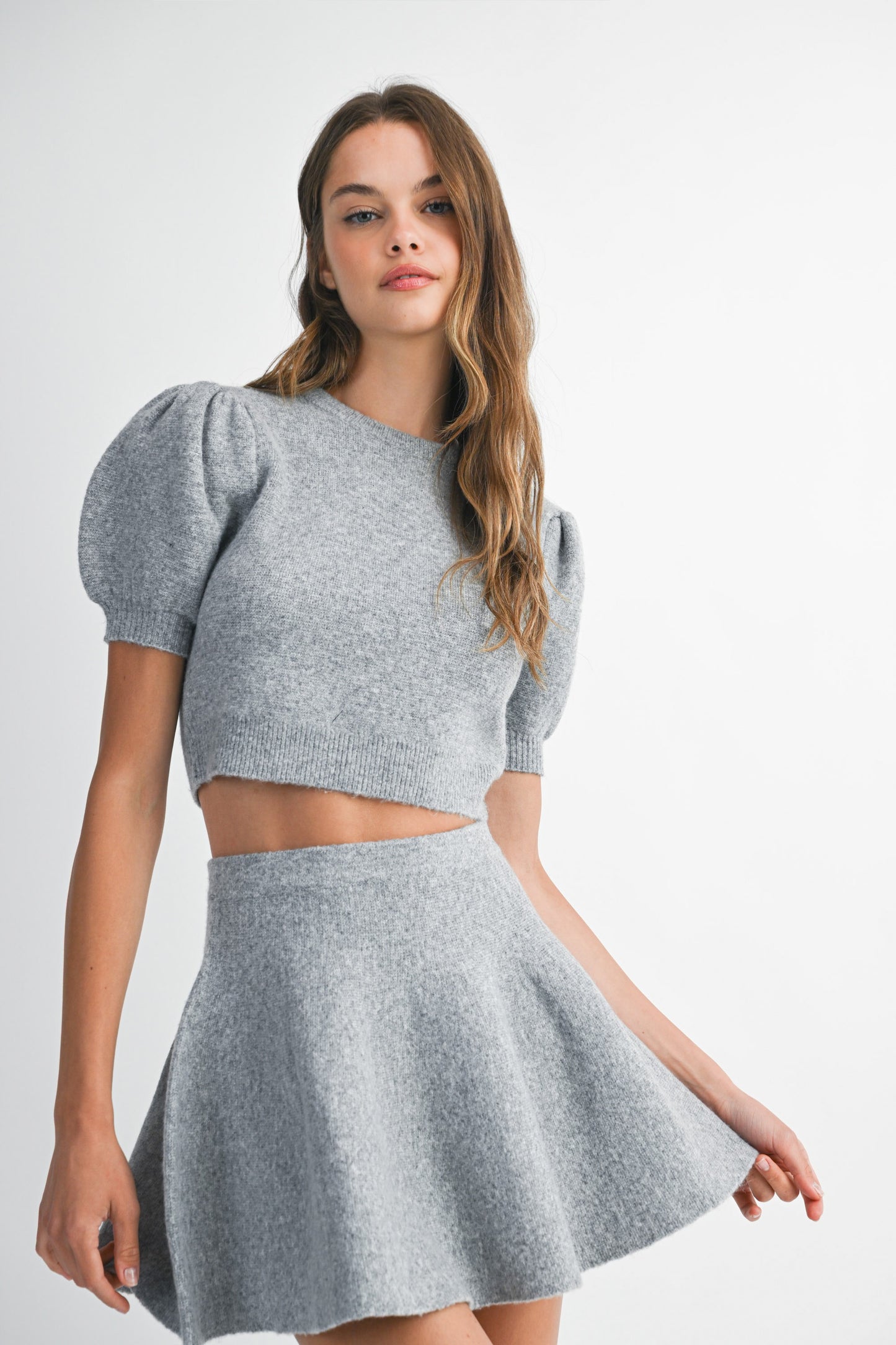 Prya Knit Skirt Set