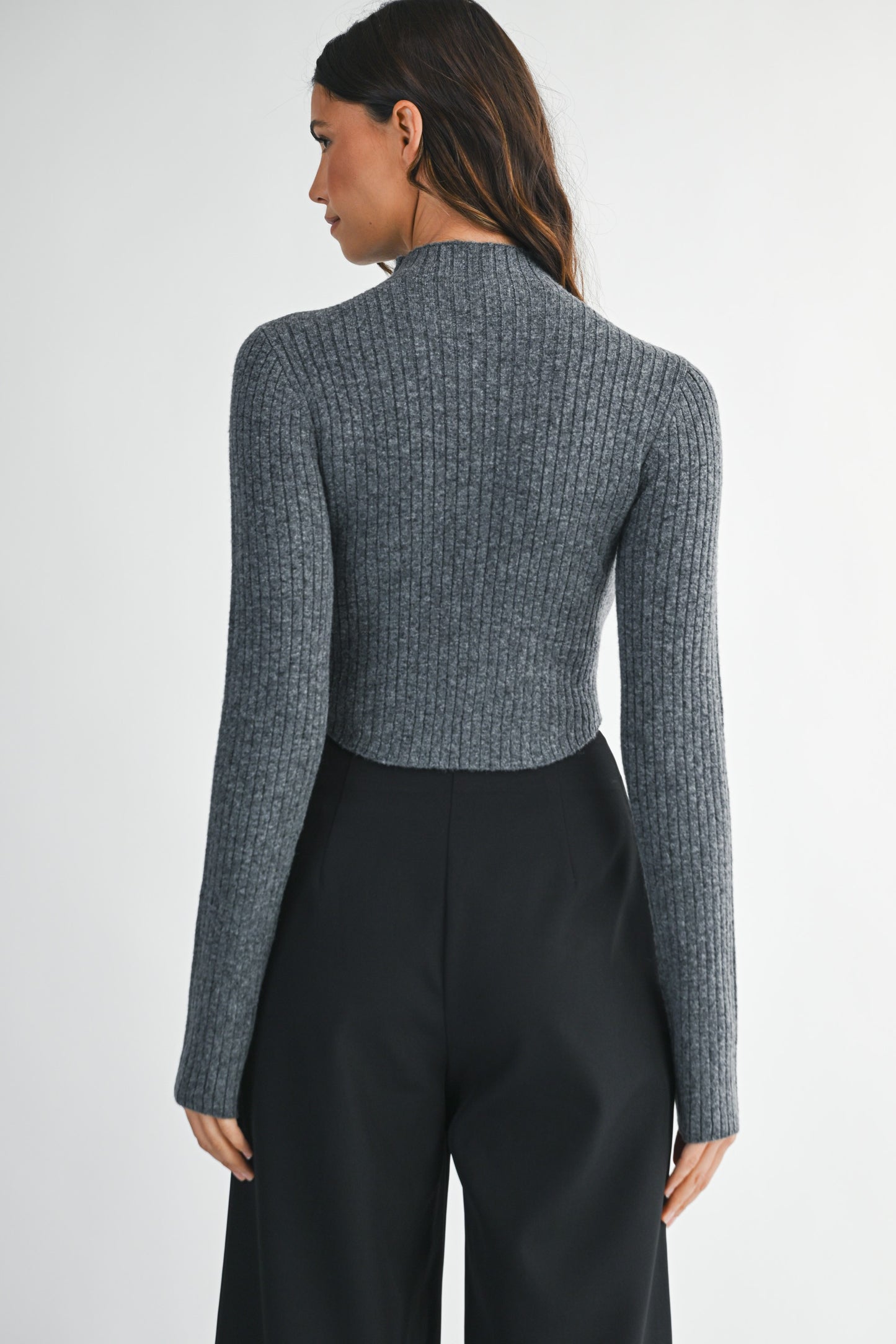 Crop Sweater Top