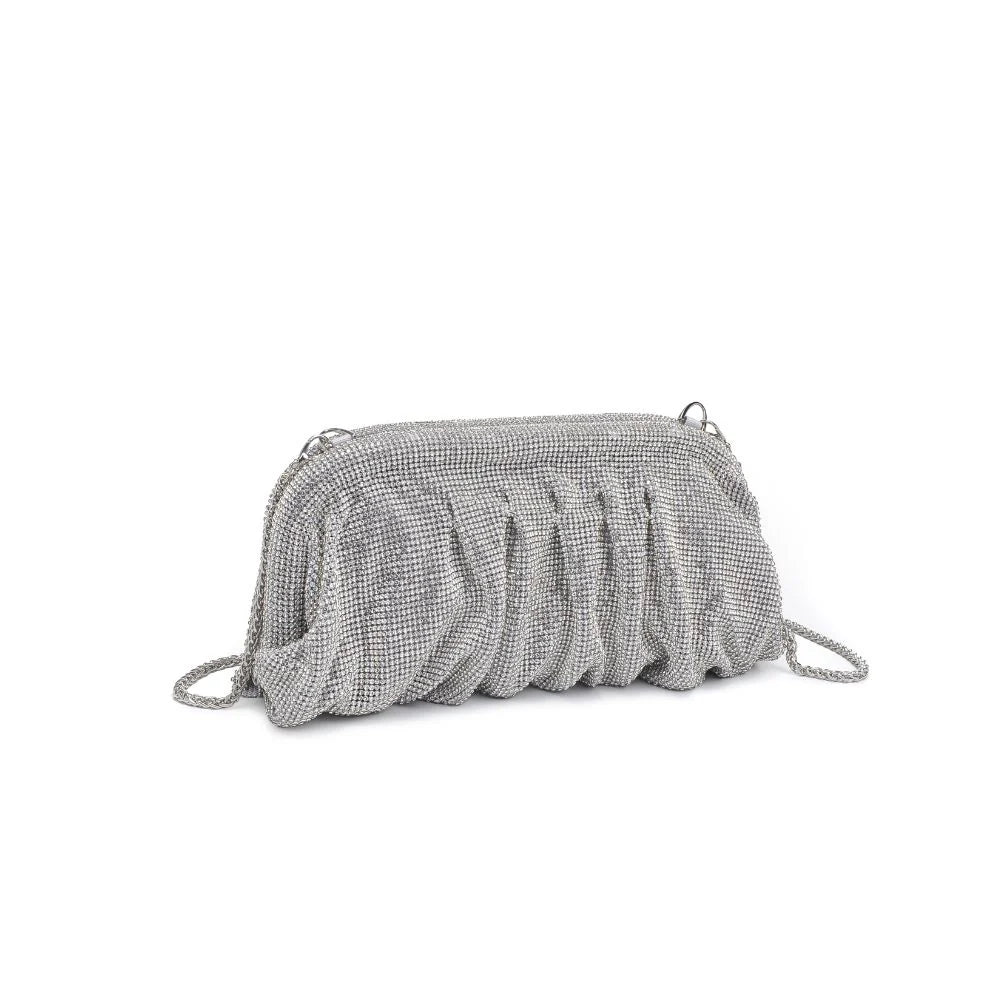 Irina Evening Bag - Silver