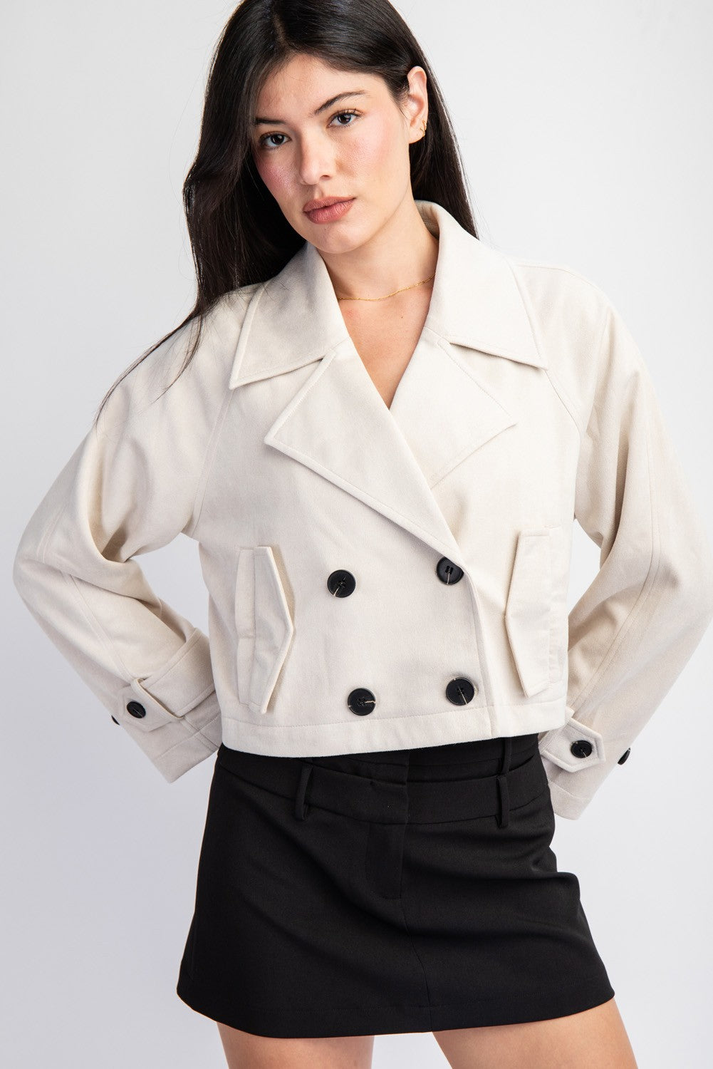 Jessa Crop Trench