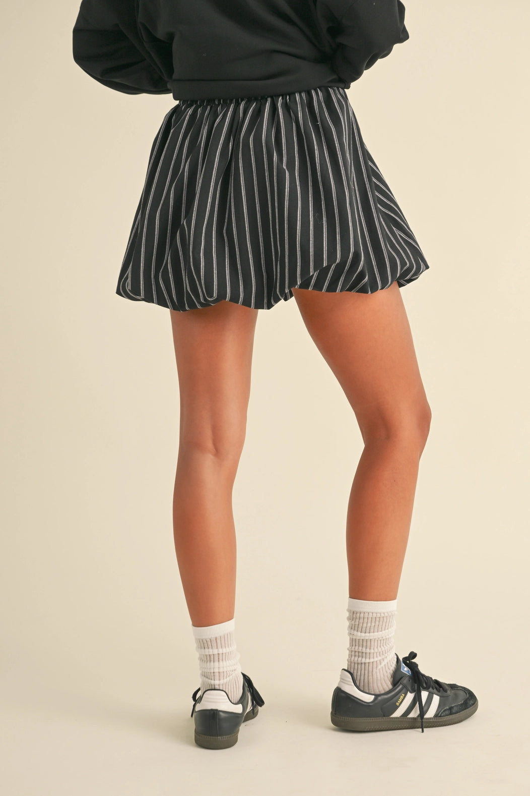 Oakland Bubble Skirt - Black