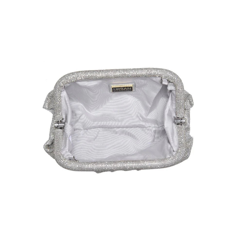 Irina Evening Bag - Silver