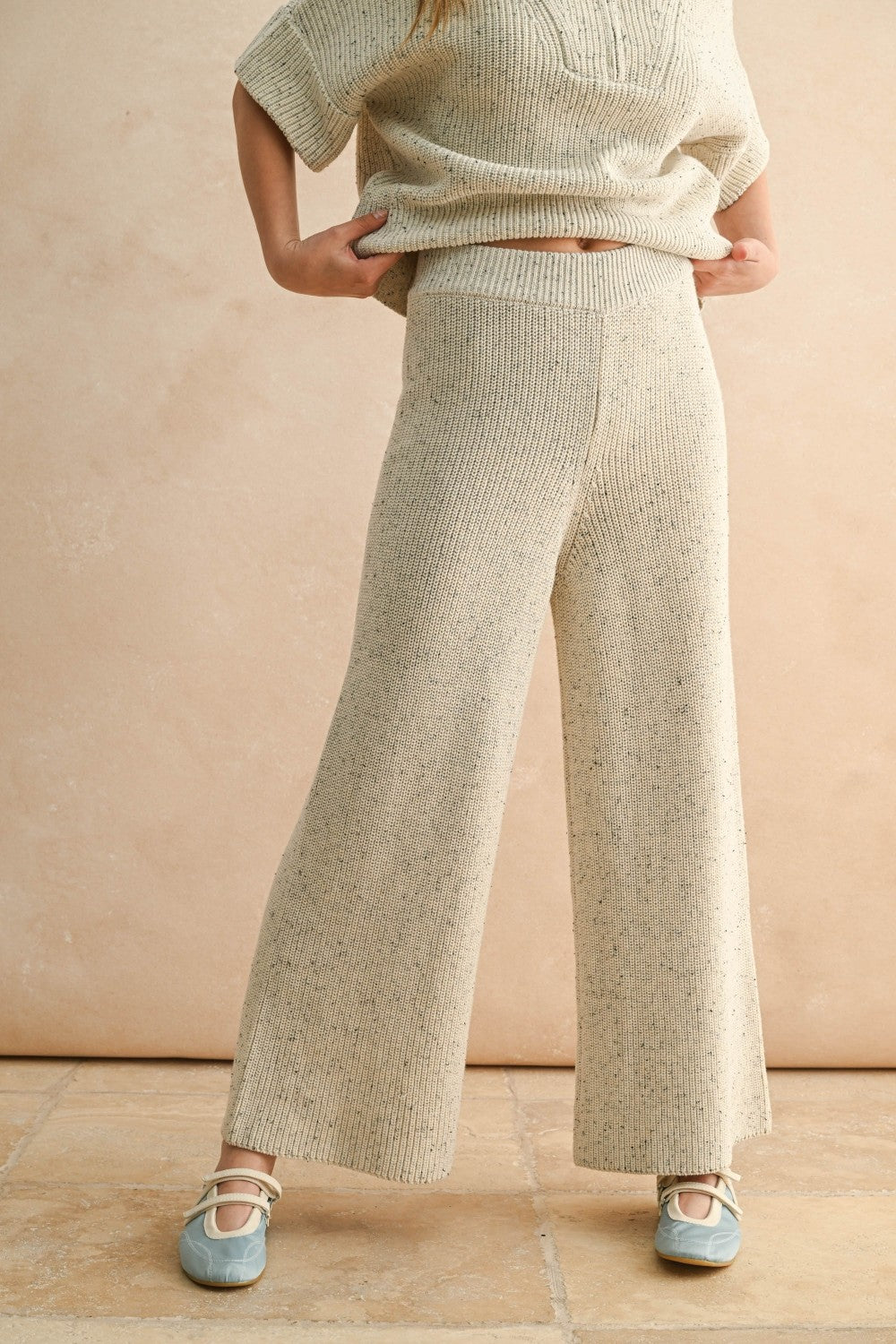 Salt & Pepper Knit Pant