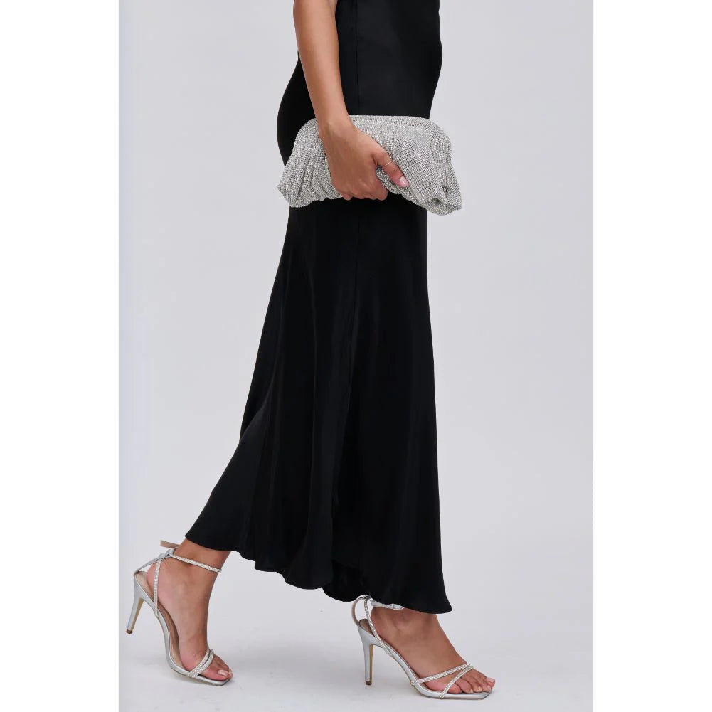 Irina Evening Bag - Silver