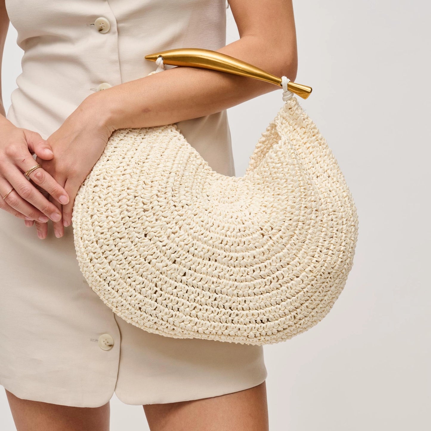 Brielle Crossbody - Ivory