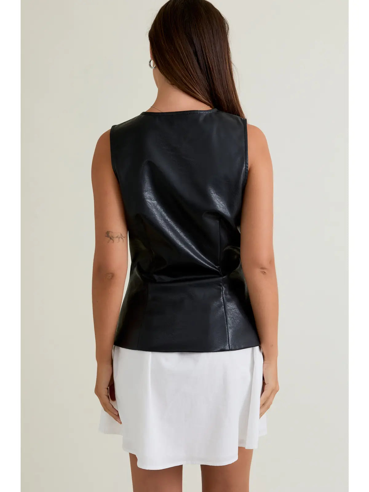 Kourt Contrast Skirt Mini Dress