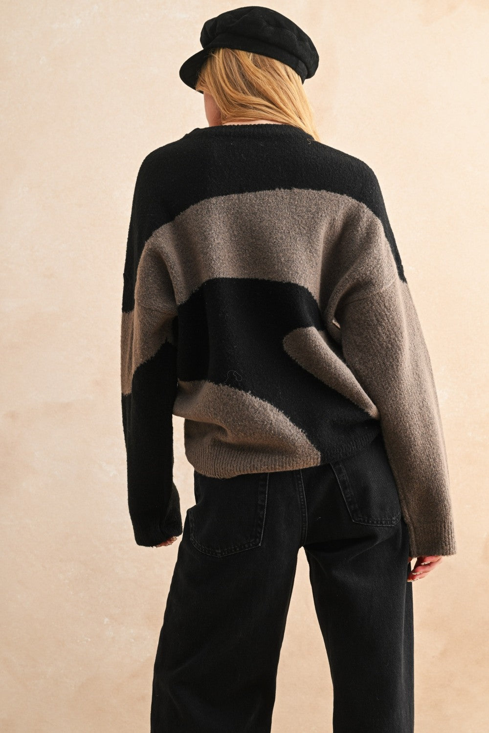 Mylie Abstract Sweater