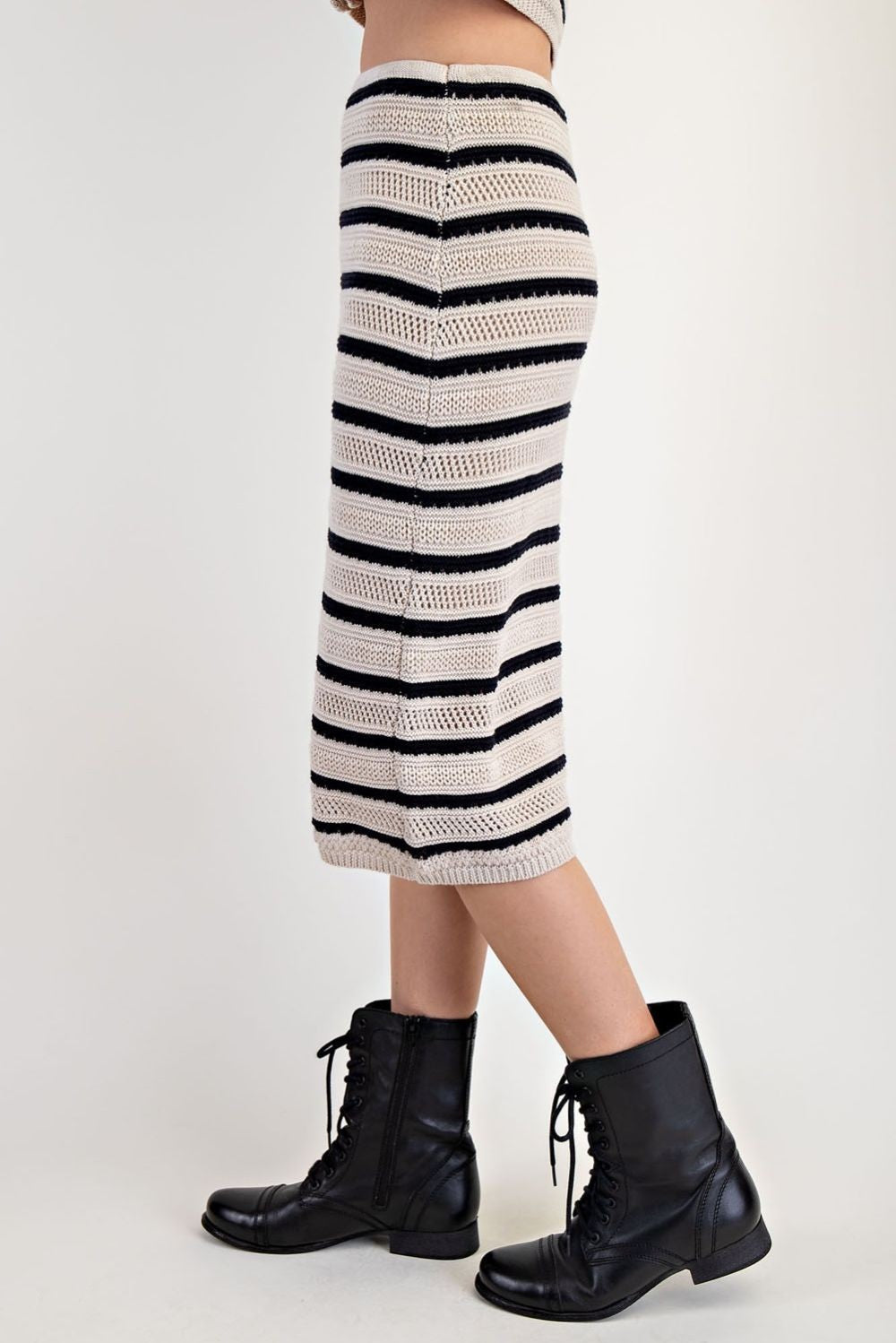 Prague Knit Midi Skirt
