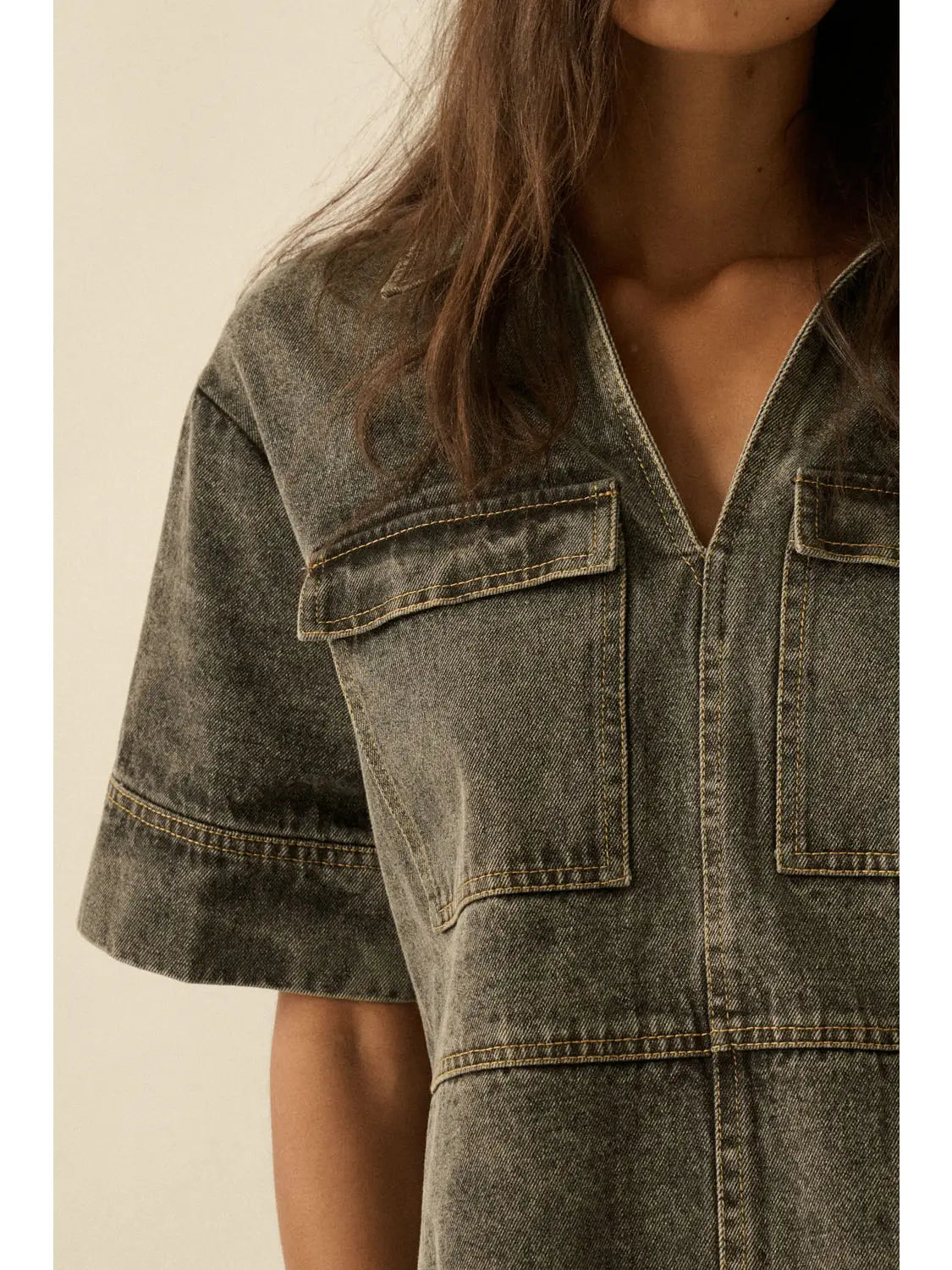 Denim Mini Dress