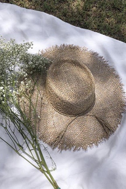 Seagrass Open Weave Boater