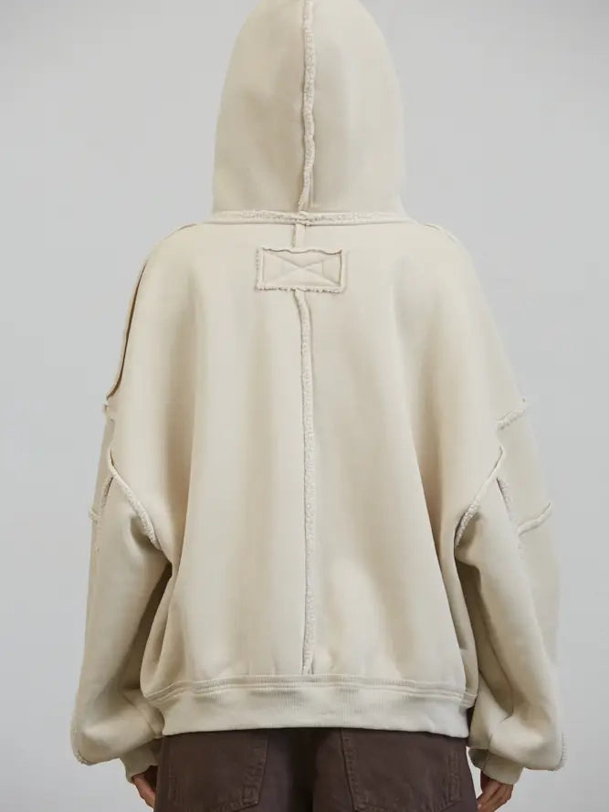 Hazel Oversized Zip Hoodie