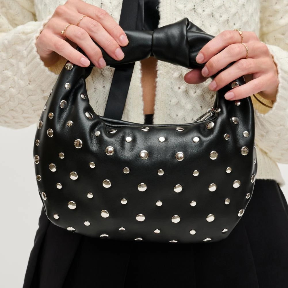 Studded Knot Clutch