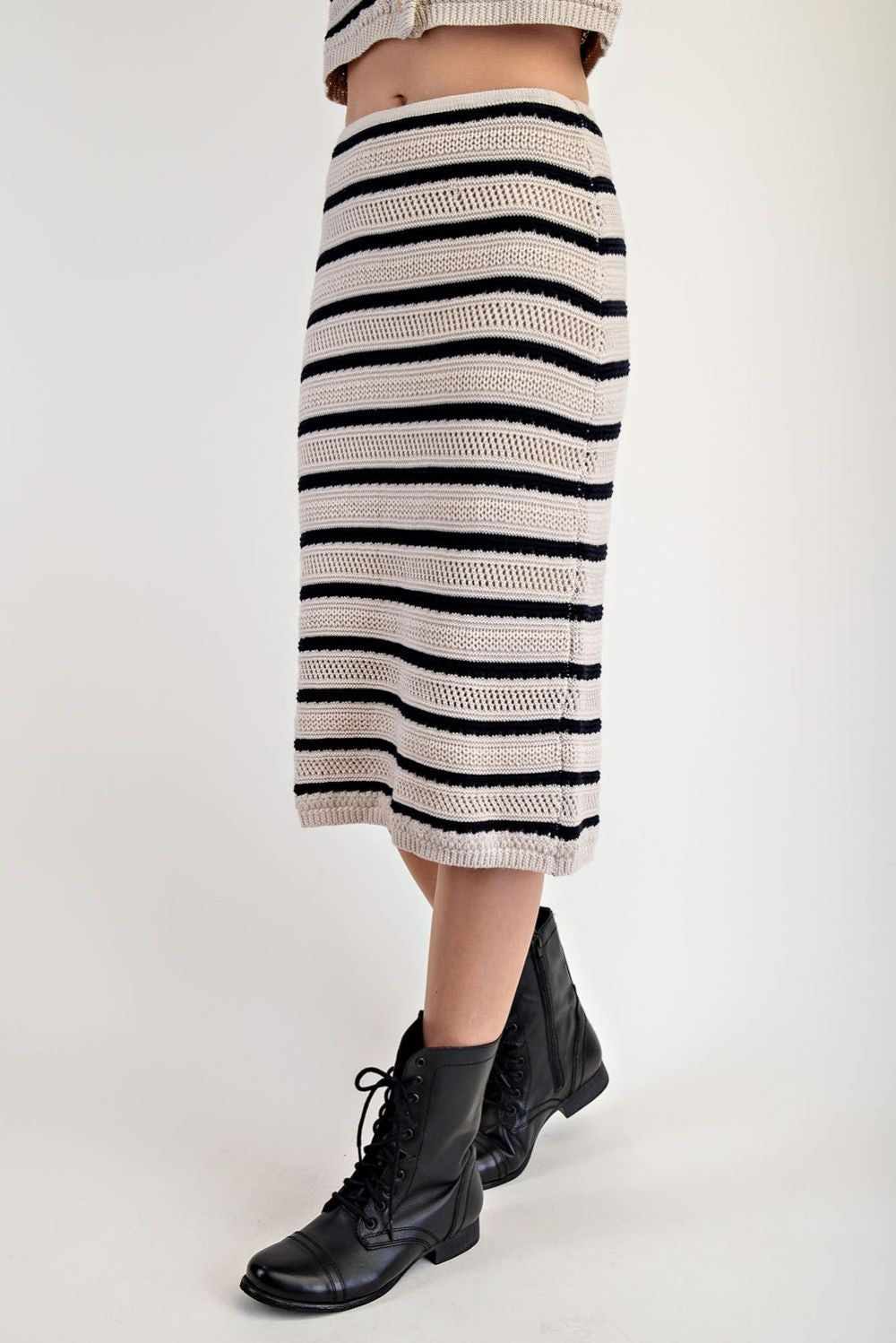 Prague Knit Midi Skirt