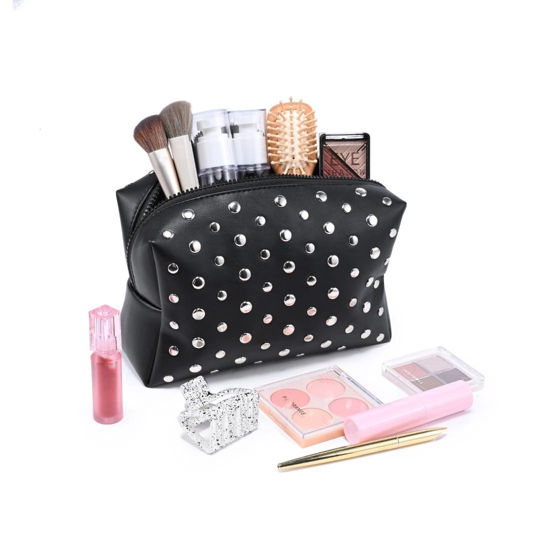 Stud Cosmetic & Travel Organizer Pouch