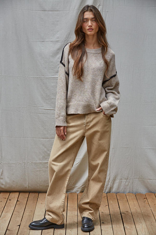 Ramona Whipstitch Sweater