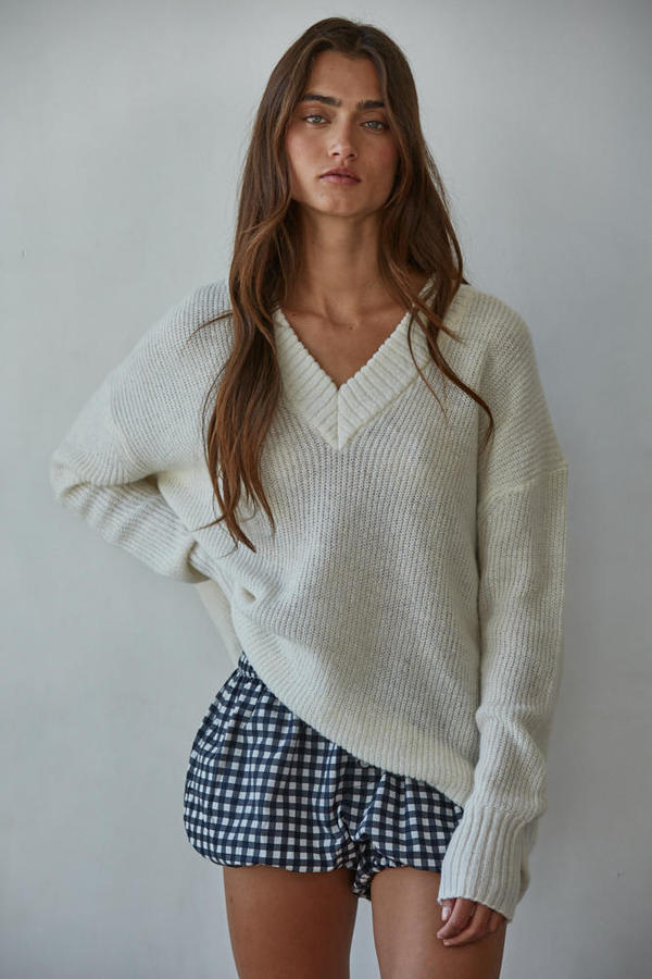 Jenni V Neck Sweater