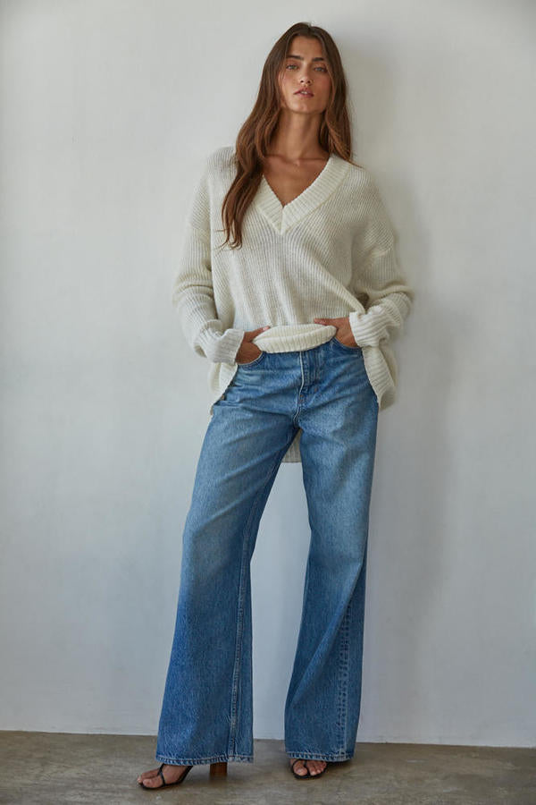 Jenni V Neck Sweater