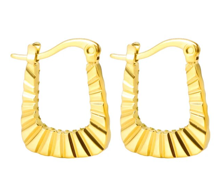 Stella Hoop Earrings