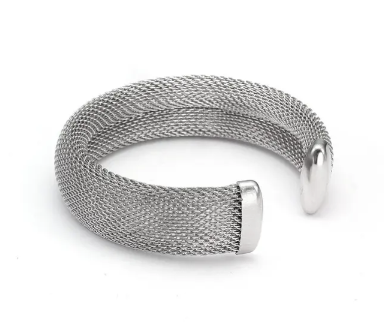 Mesh Bangle Bracelet
