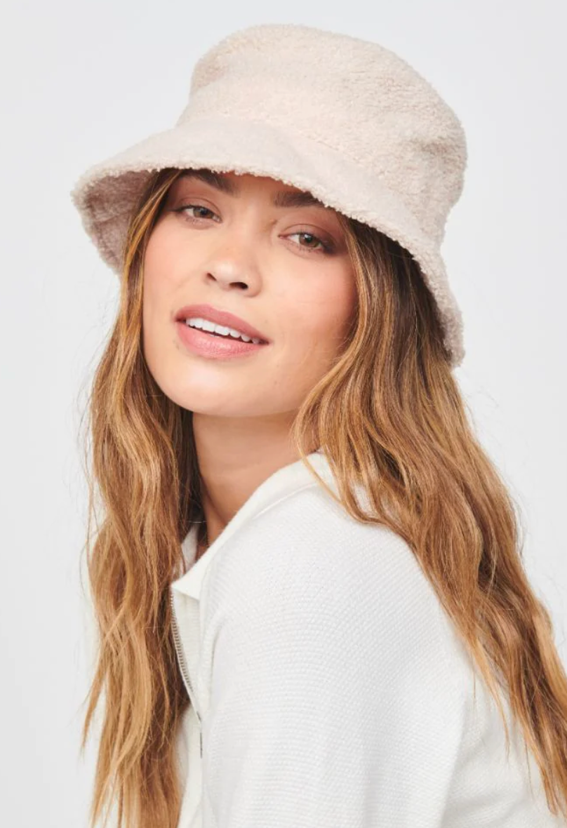 Shearling Bucket Hat