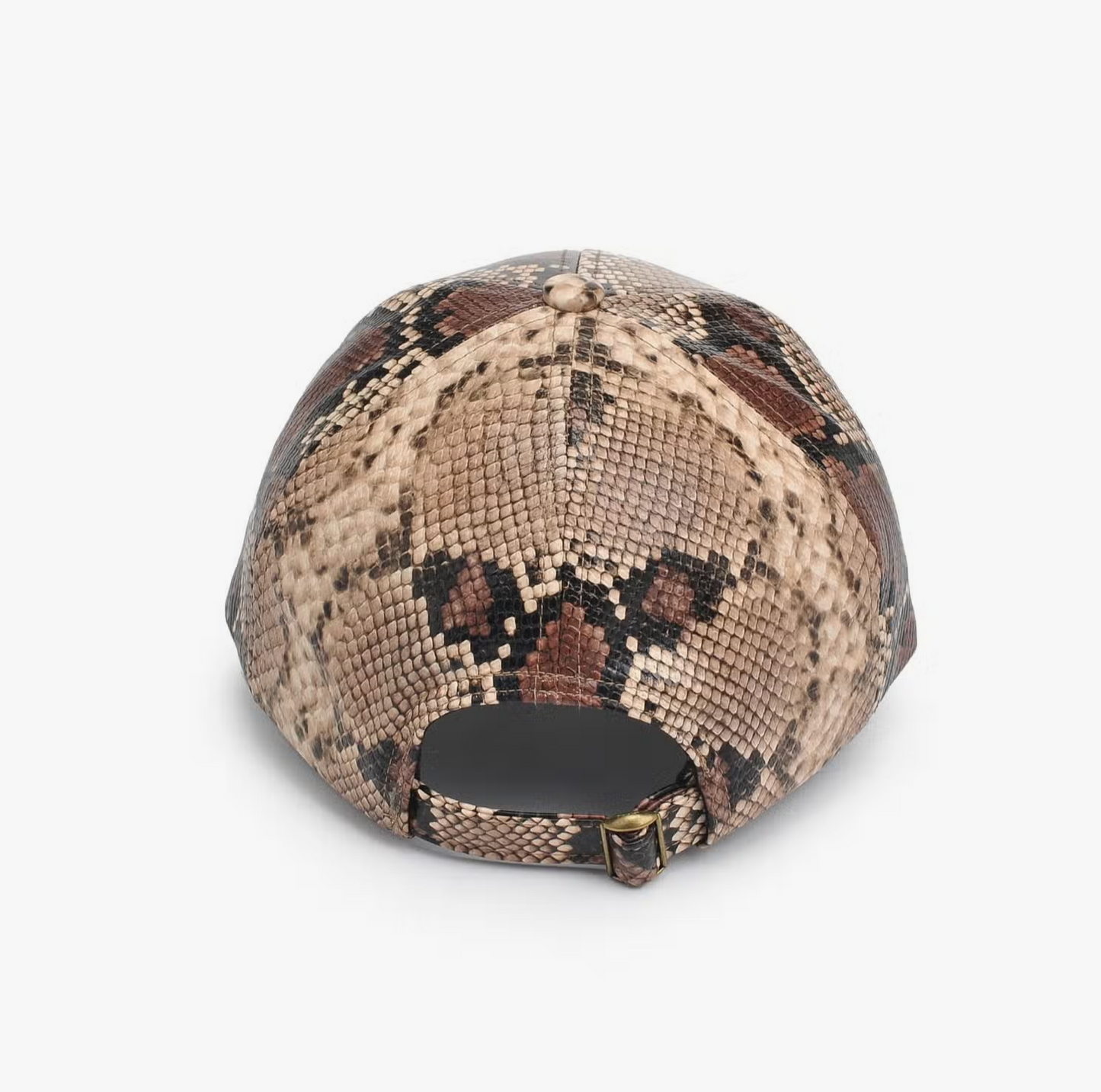 Vegan Leather Baseball Cap