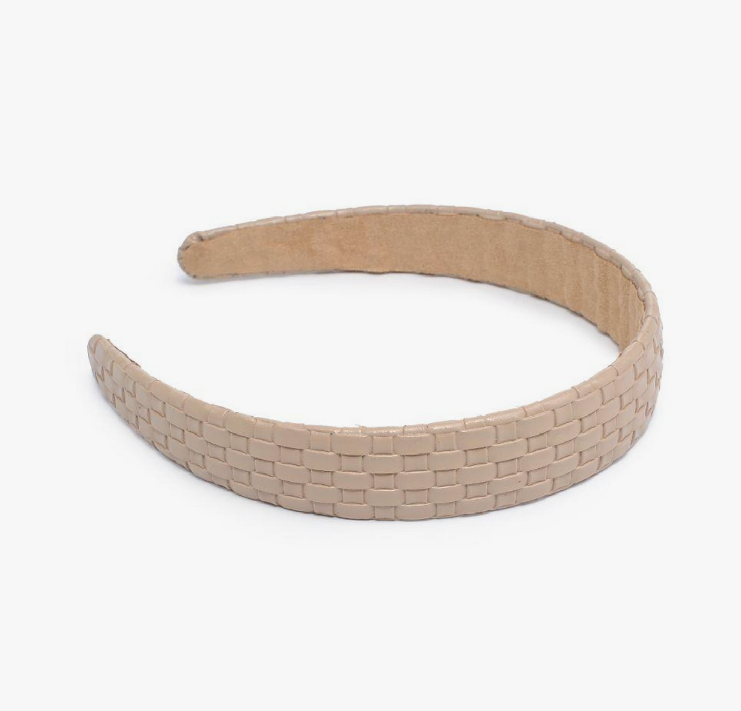 Embossed Woven Headband - Natural