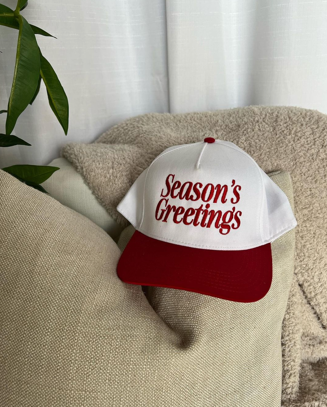 Season’s Greetings Two Tone Trucker Hat