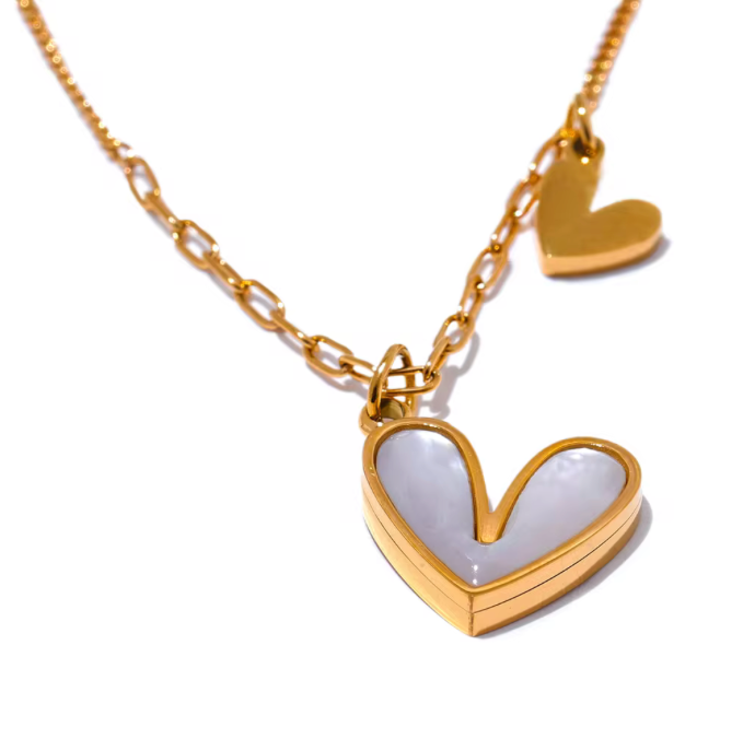 Two Hearts Necklace