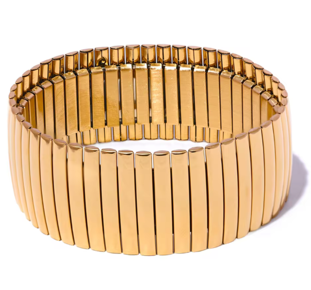 Wide Band Bracelet