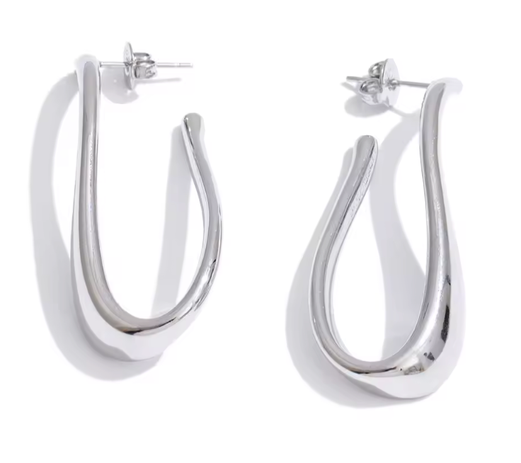 Scottie Hoop Earrings