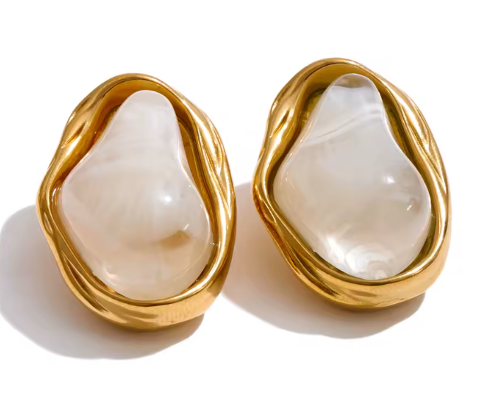 Acrylic Stud Earrings