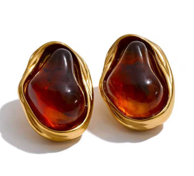 Acrylic Stud Earrings