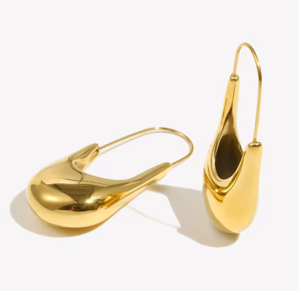 Smooth Pin Earrings
