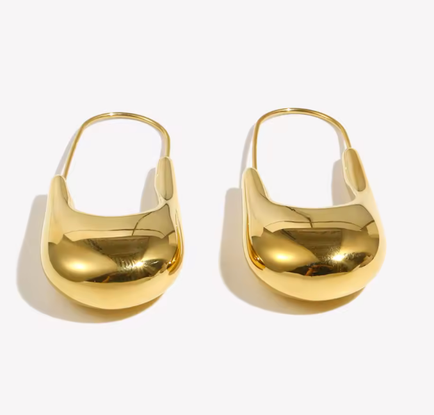 Smooth Pin Earrings