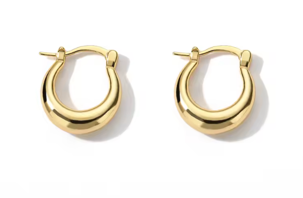 Simple Gold Hoops