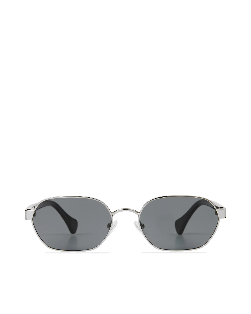 Blake Sunglasses - Silver Smoke