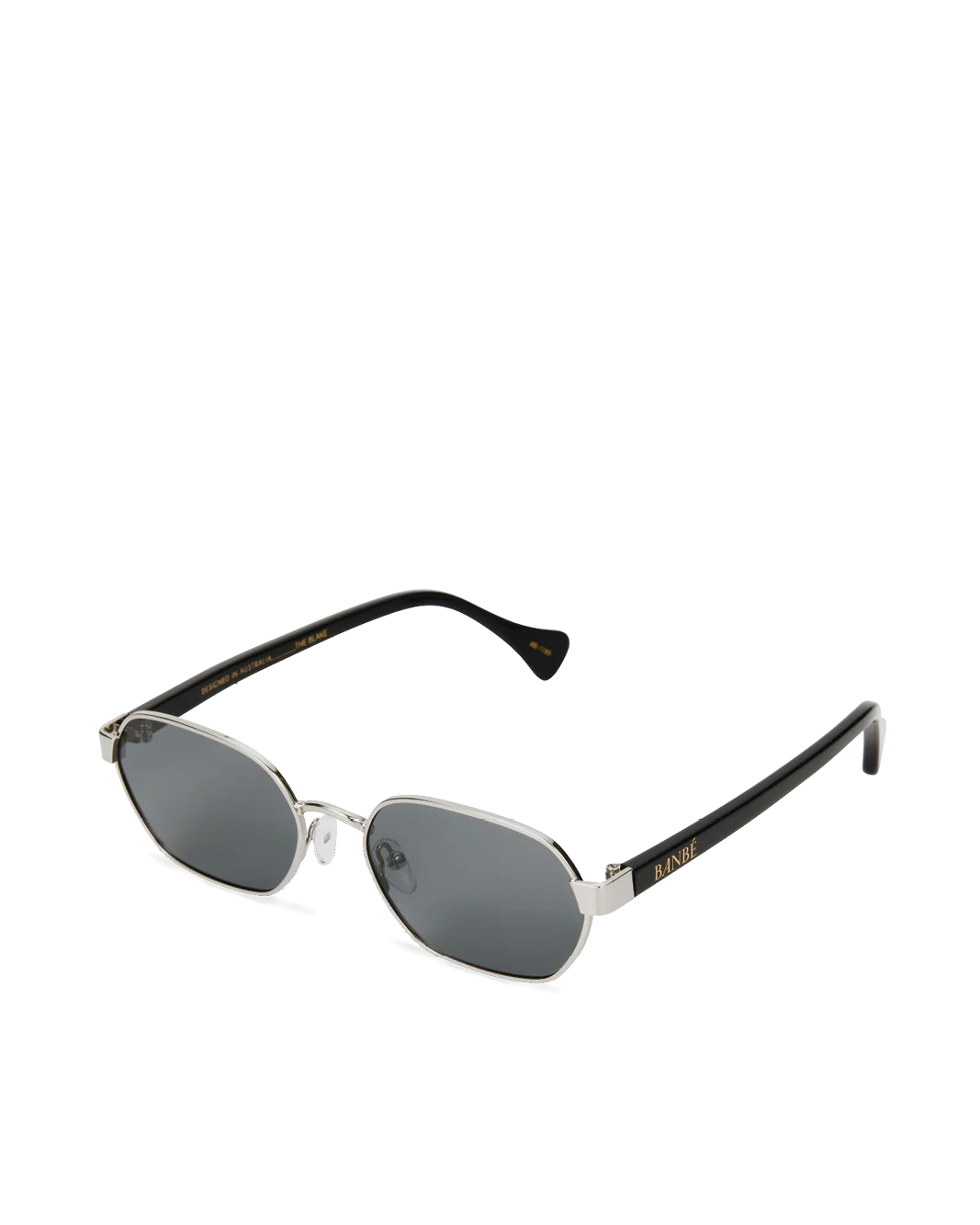 Blake Sunglasses - Silver Smoke